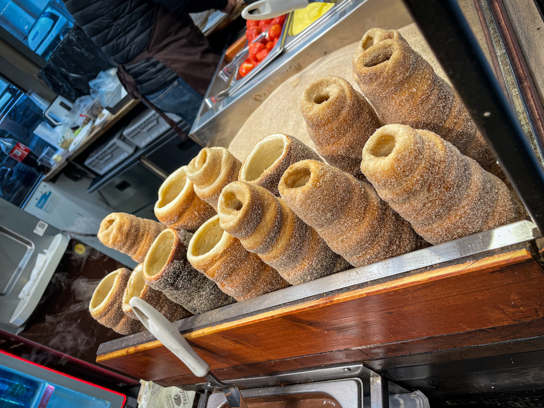 Trdelník bread cone dessert