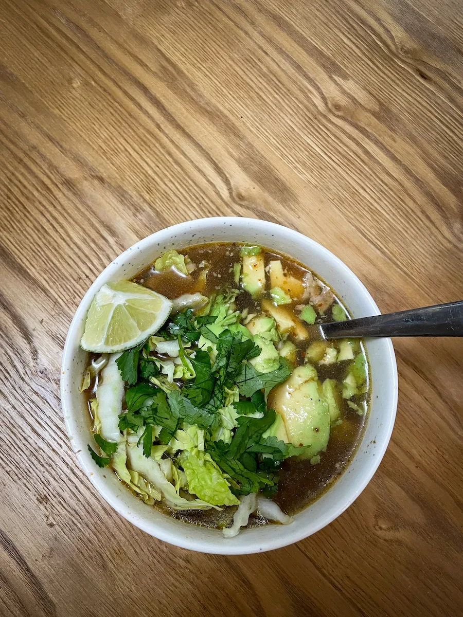 red chicken pozole recipe