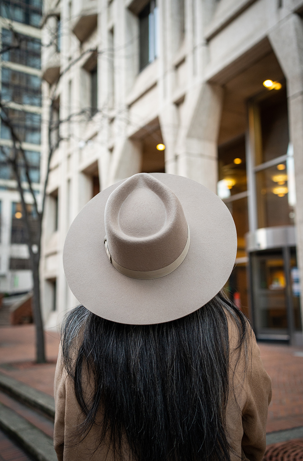 San Diego Hat Company Julian Fedora teardrop fedora