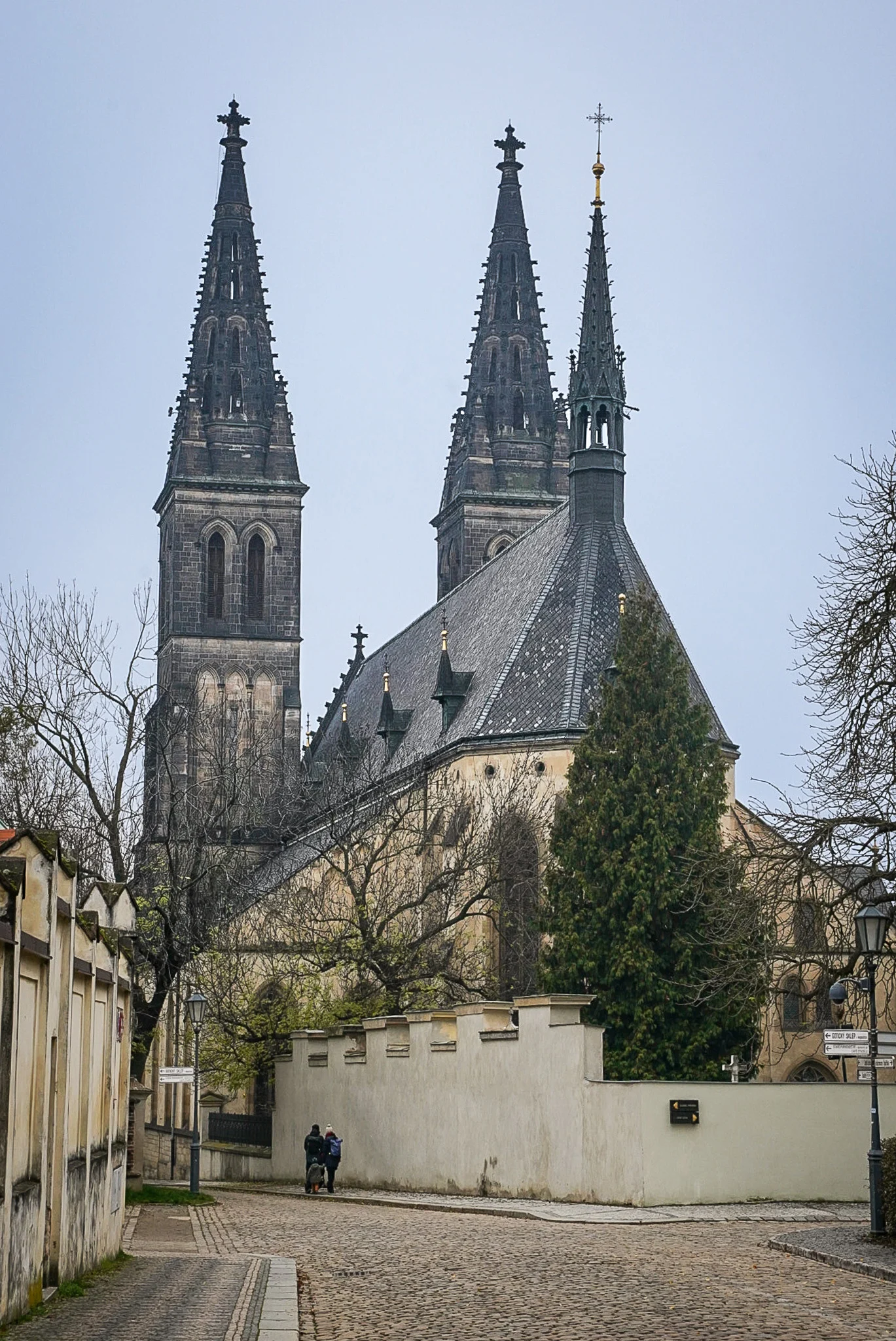 Medieval Church Vseyhrad Fortress Prague