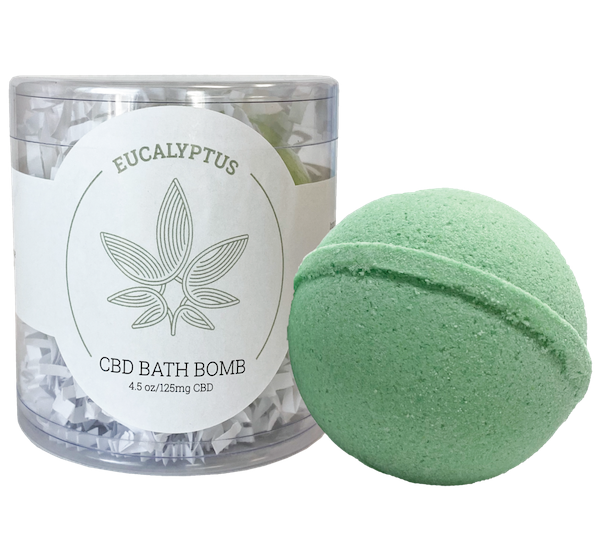 Tikva Eucalyptus green bath bomb