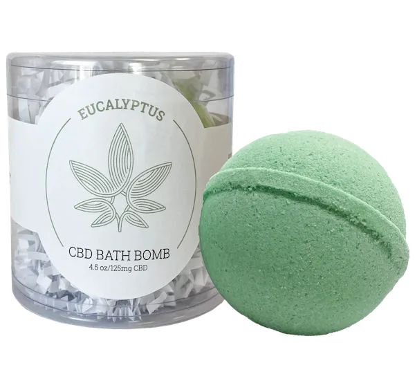 Tikva Eucalyptus green bath bomb