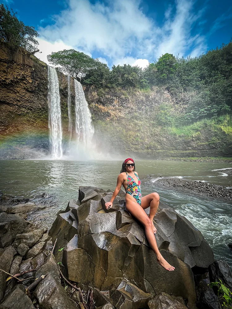 Wailua Falls Hike Kauai Hawaii