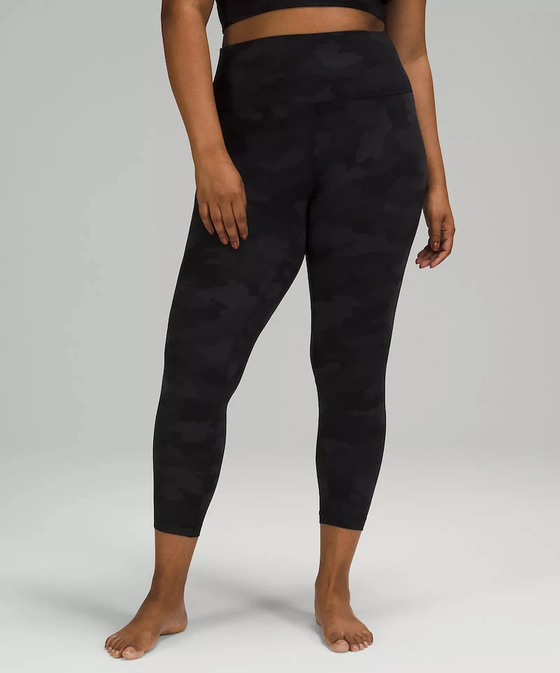 lululemon Align Leggings Heritage Camo Black