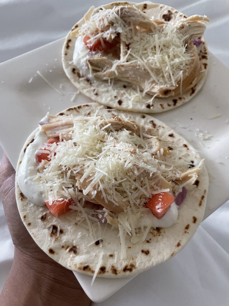 Copycat Del Taco Chicken Soft Tacos Recipe