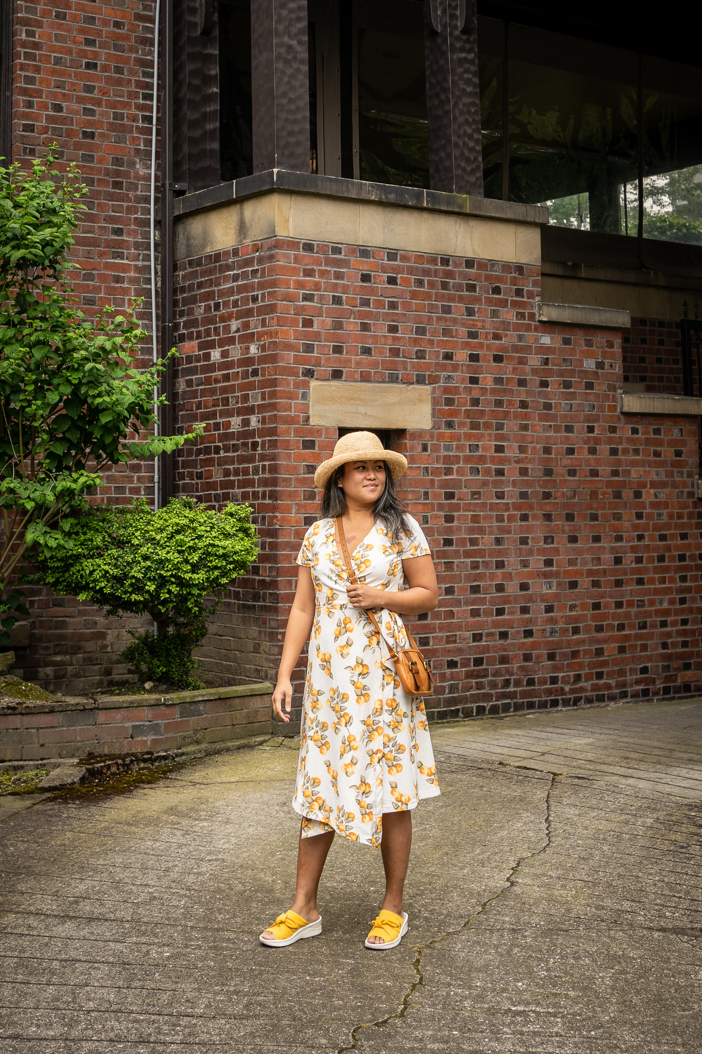 Kosan go Travel Dress Venetian Lemons Styled