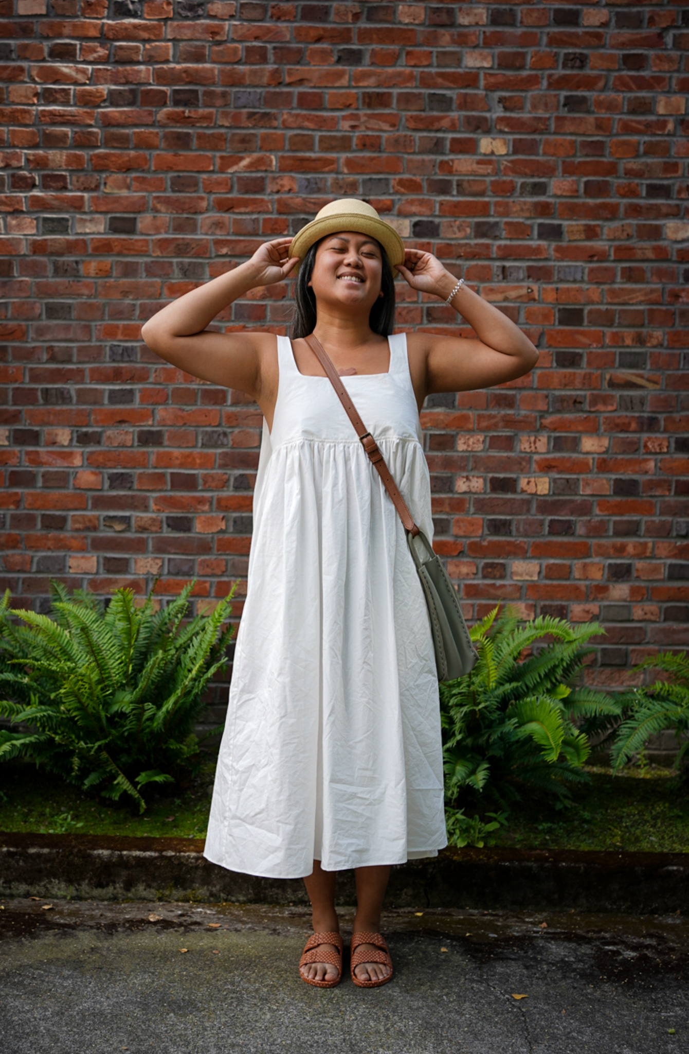 Freedom Moses Review Sustainable Sandals NAP Dress Sak Feliz Crossbody