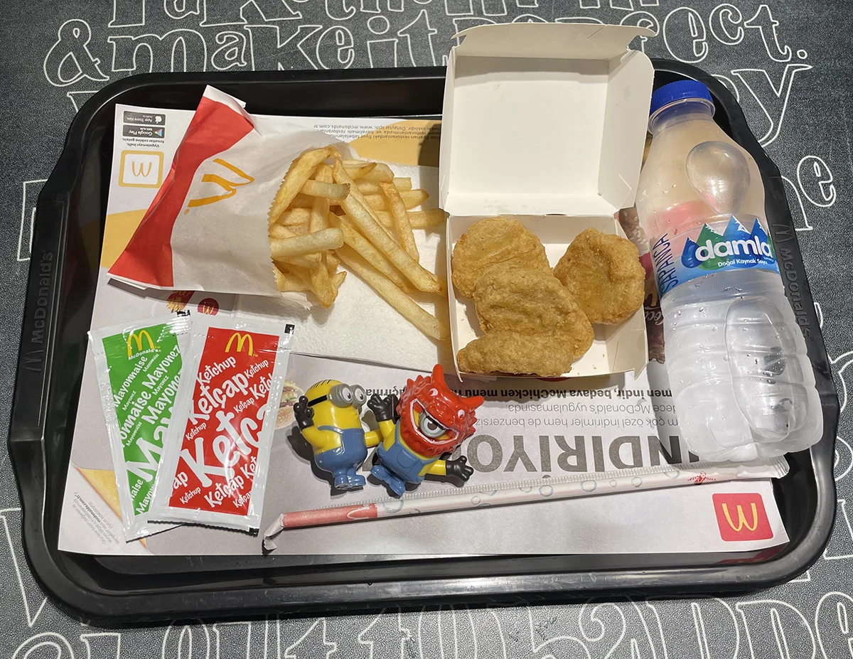 McDonald's Happy Meal from Istanbul Turkey 2021