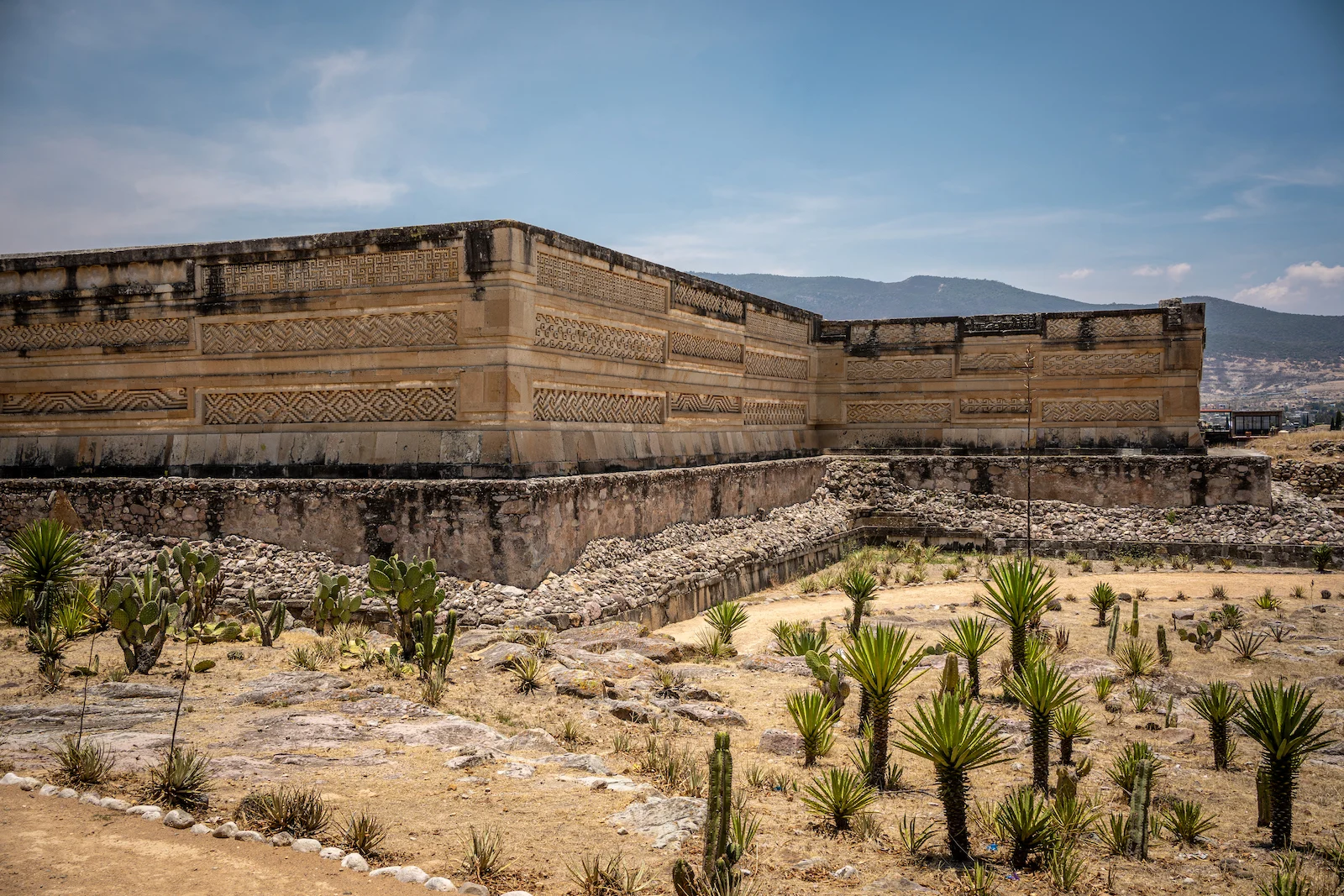 Mitla Ruins in Oaxaca Mexico Archeological site