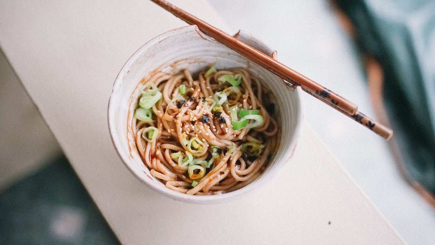 spicy peanut butter chinese noodles recipe