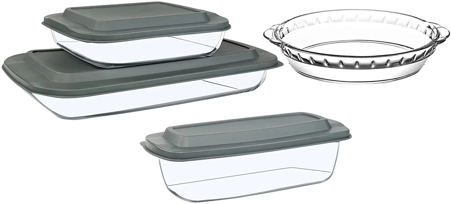 7-Piece Baking glass Pan Set