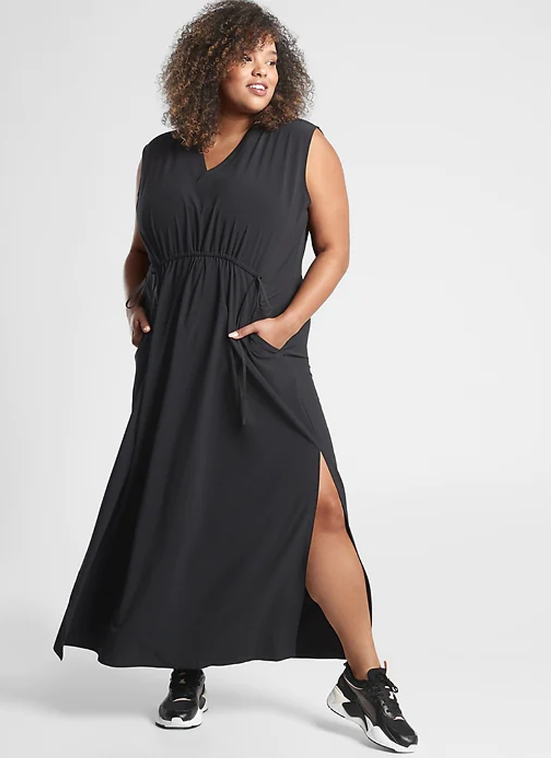 Athleta Marlow Maxi Dress Black