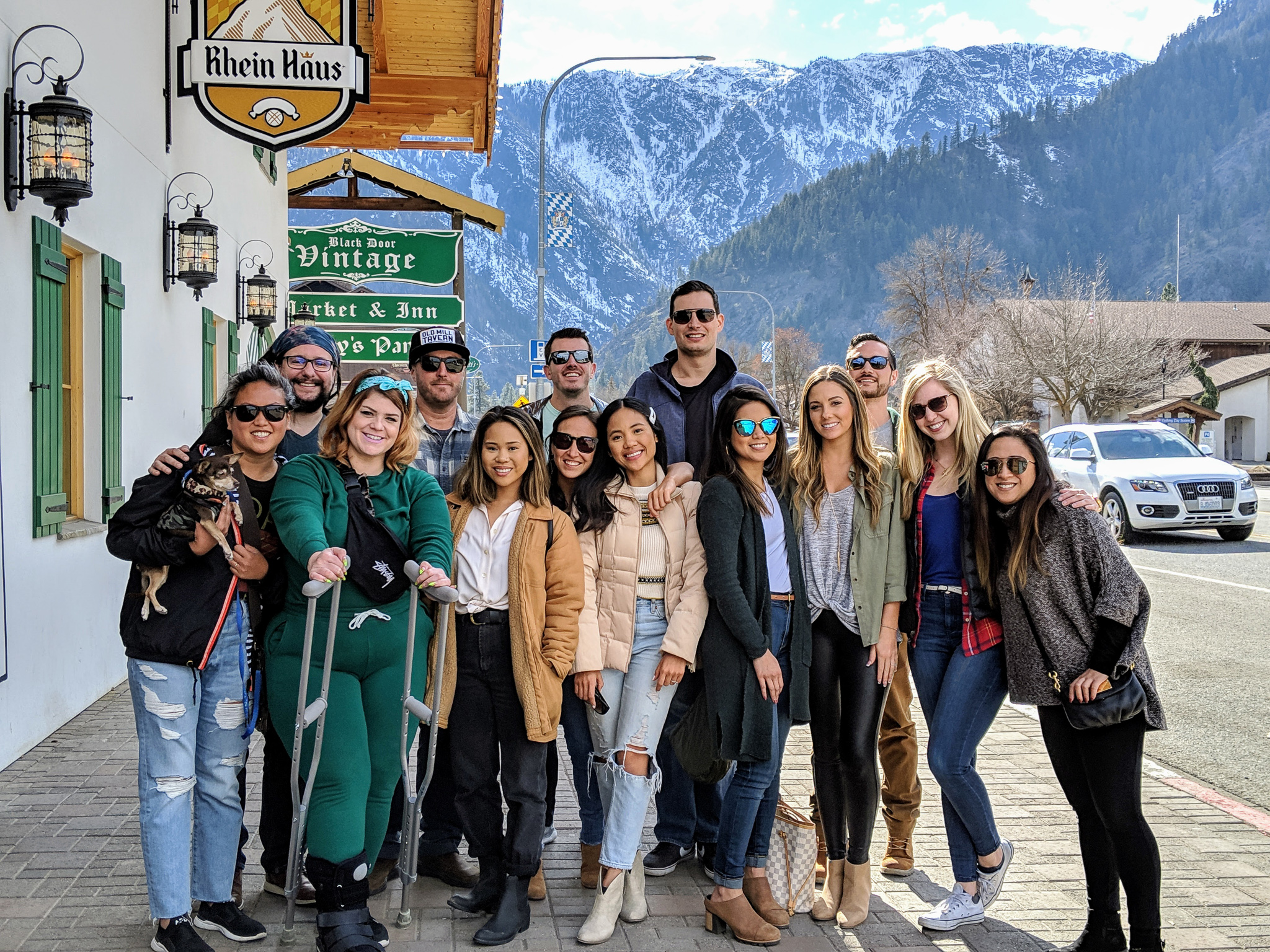 Bavarian Town of Leavenworth Washington