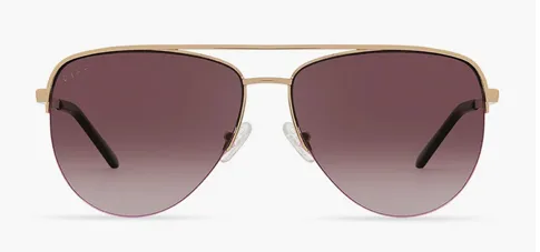 Diff Eyewear Tate Aviator Sunglasses