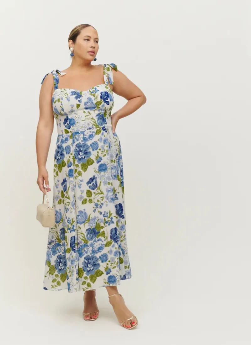 Reformation Nadira Dress Extended Plus Size