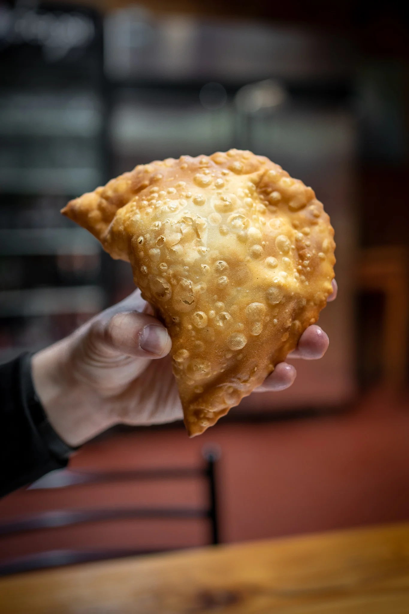 Chilean Food Fried Pino Empanada