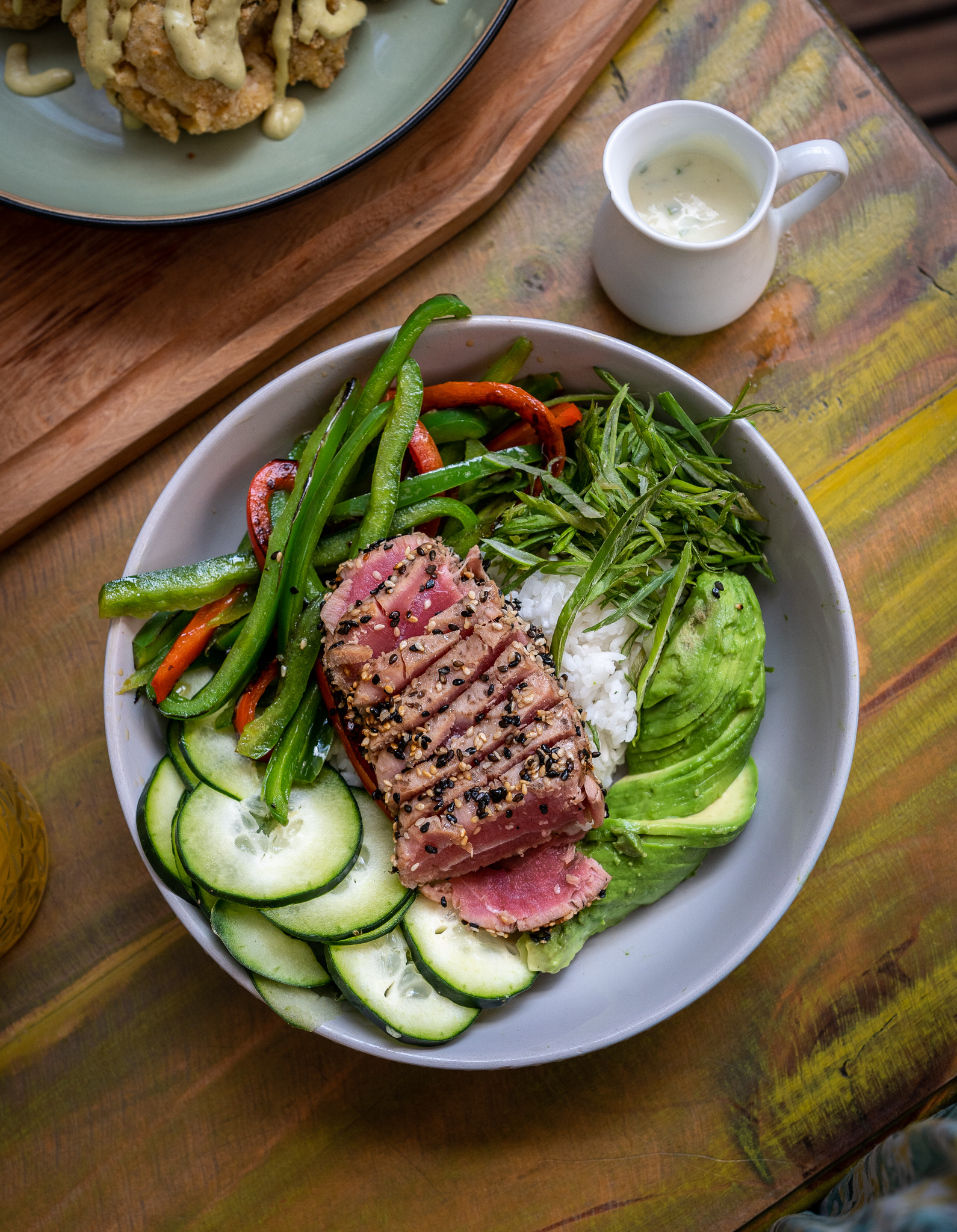 Poke Bowl from Daruma Tea House healthy lunch