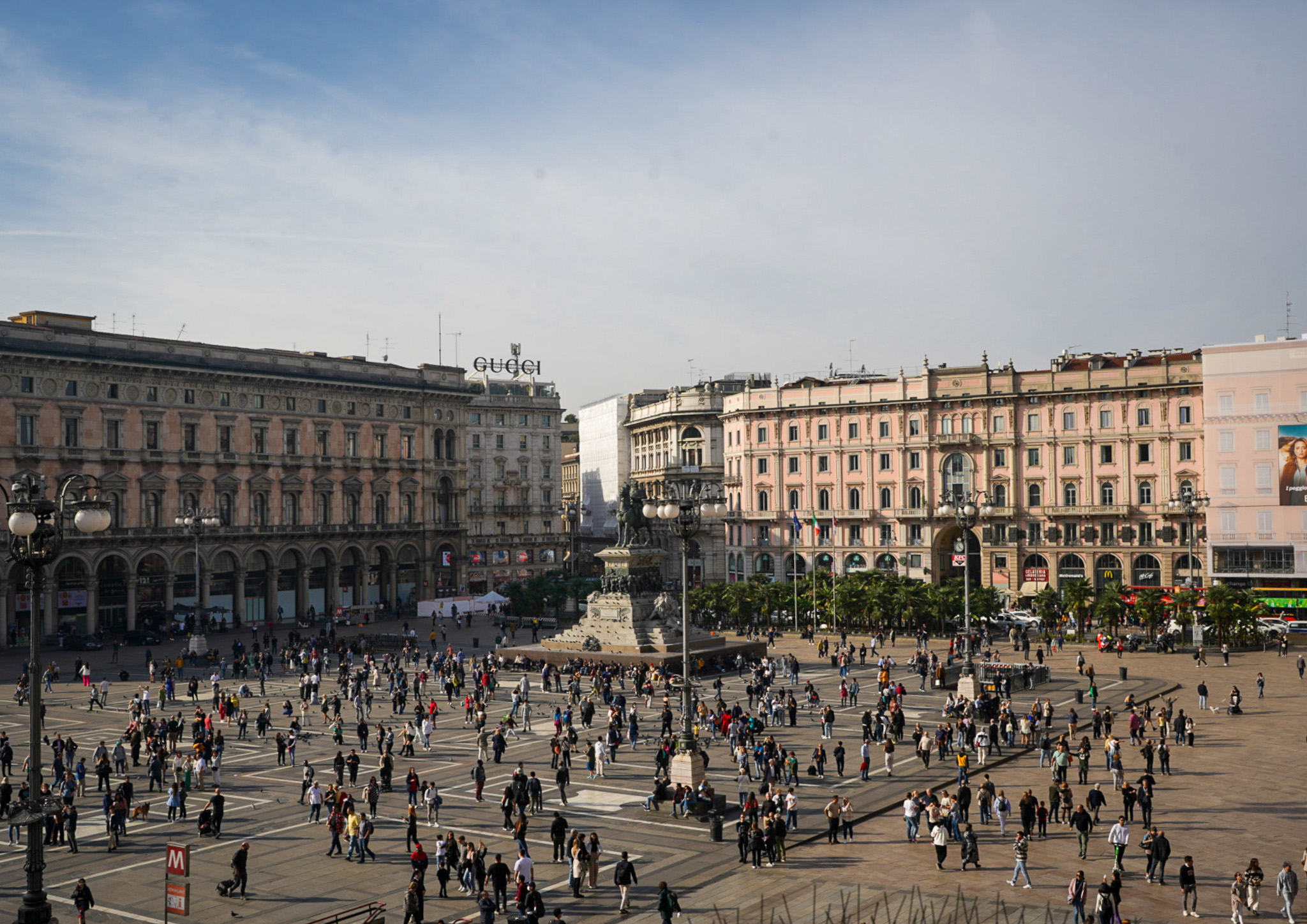 Cathedral Square Milan Italy