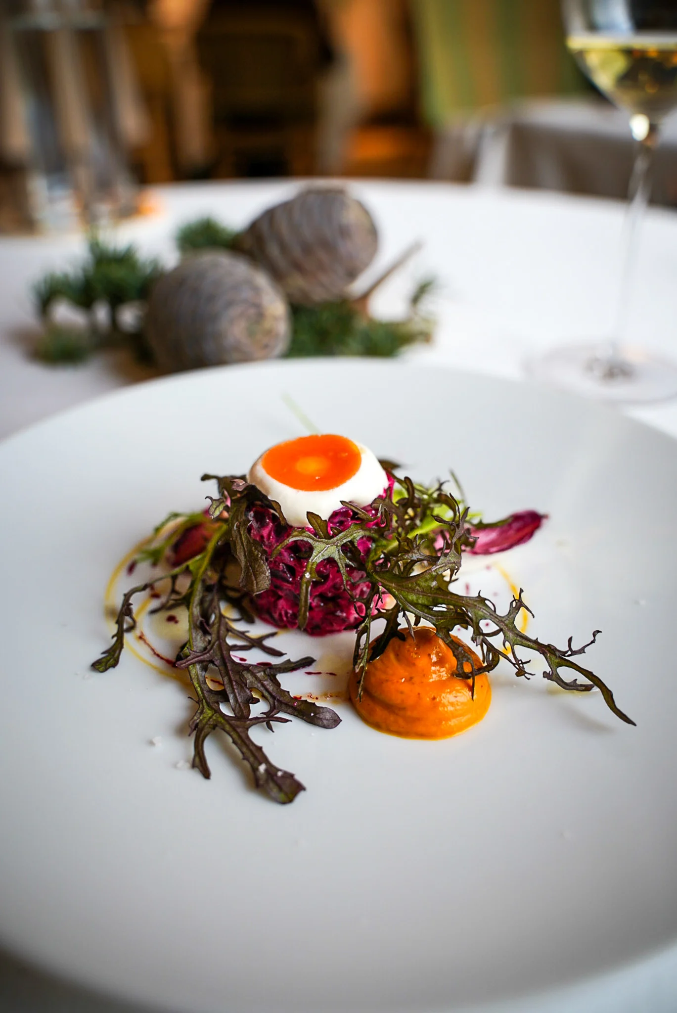 beet tartare Arpege Paris France