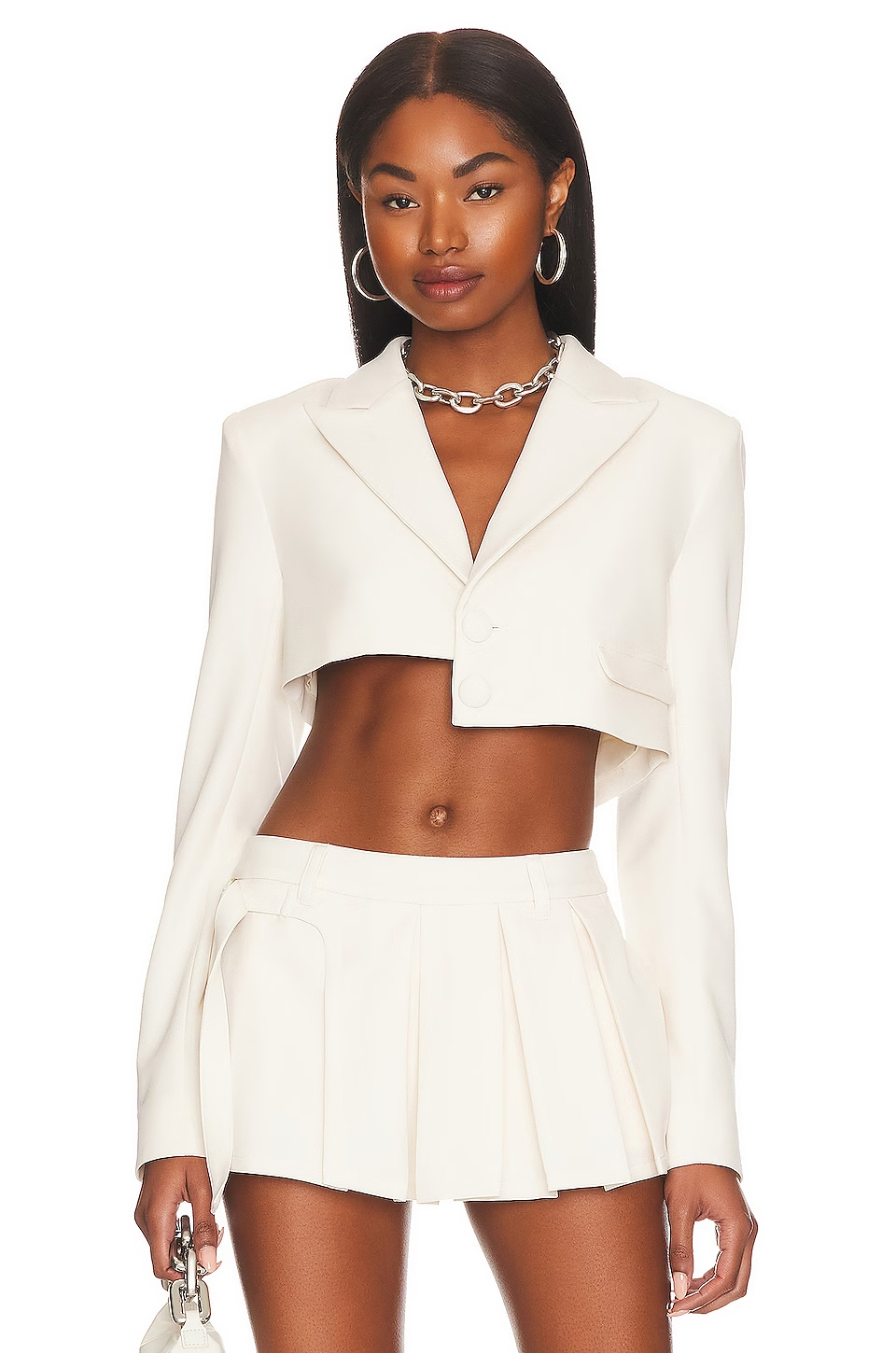 Camila Coehlo Harper Cropped Blazer and Skort