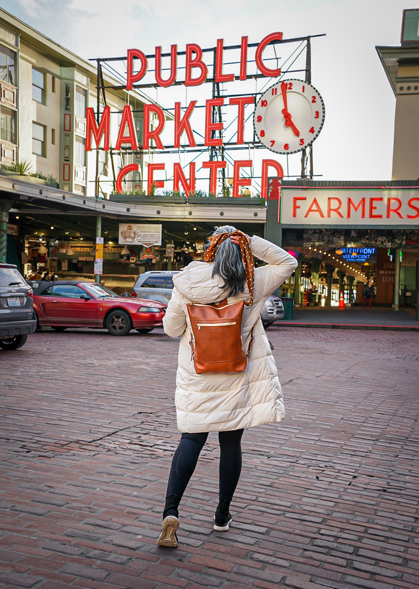 Portland Leather Group Laptop Backpack Honey Brown Lole Chloe Jacket