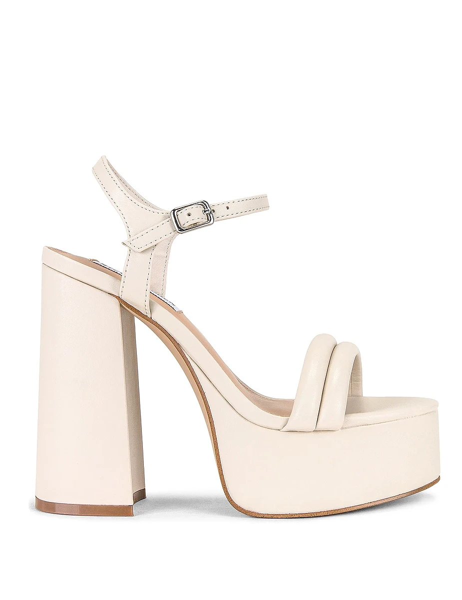 Steve Madden Tille platform Heels White