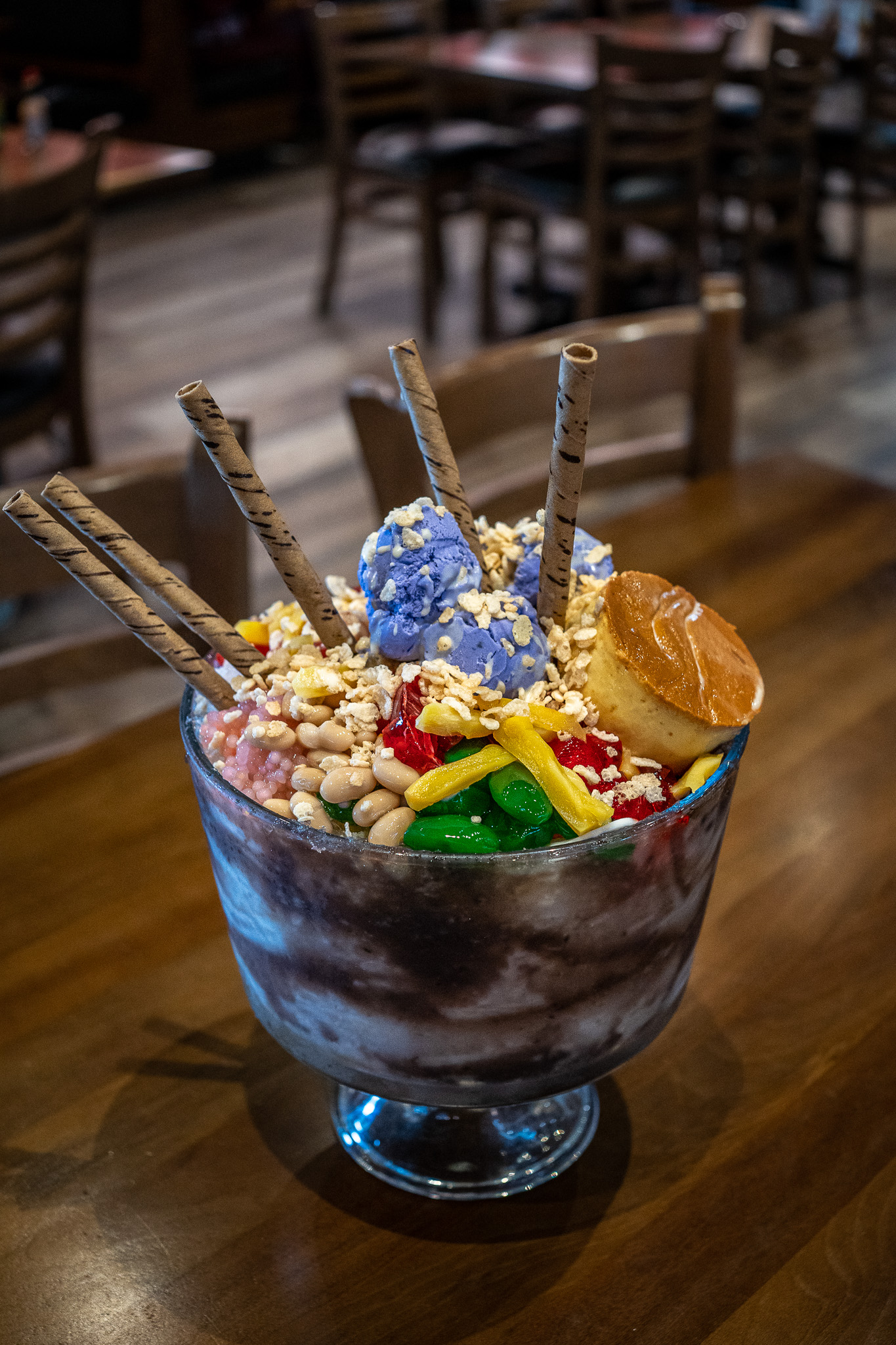 Maxs Restaurant Giant halo Halo dessert Filipino Food