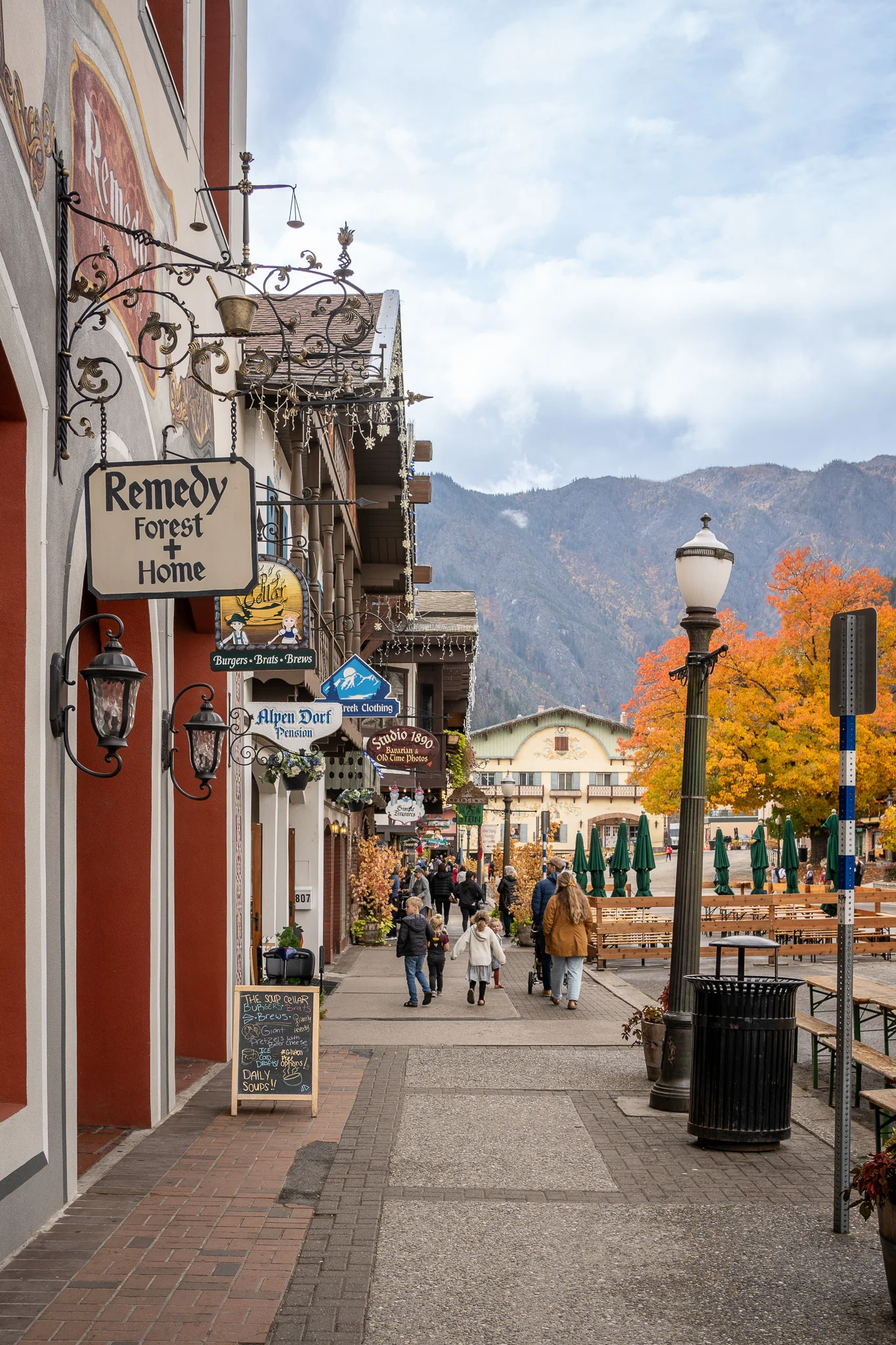 Leavenworth Bavarian Town Washington State