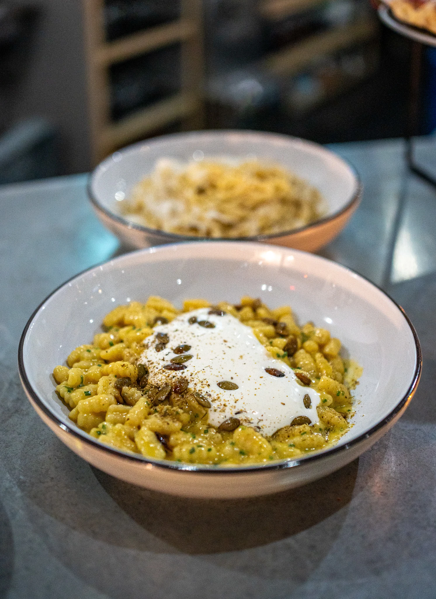 Cavatelli pasta from GH Pasta and Pizza West Seattle