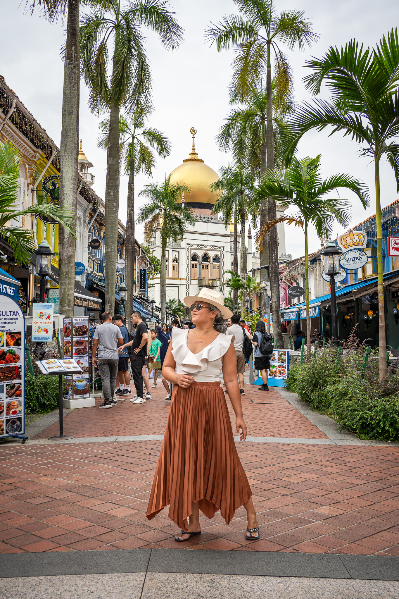 Sultan Mosque Singapore Bussorah Street