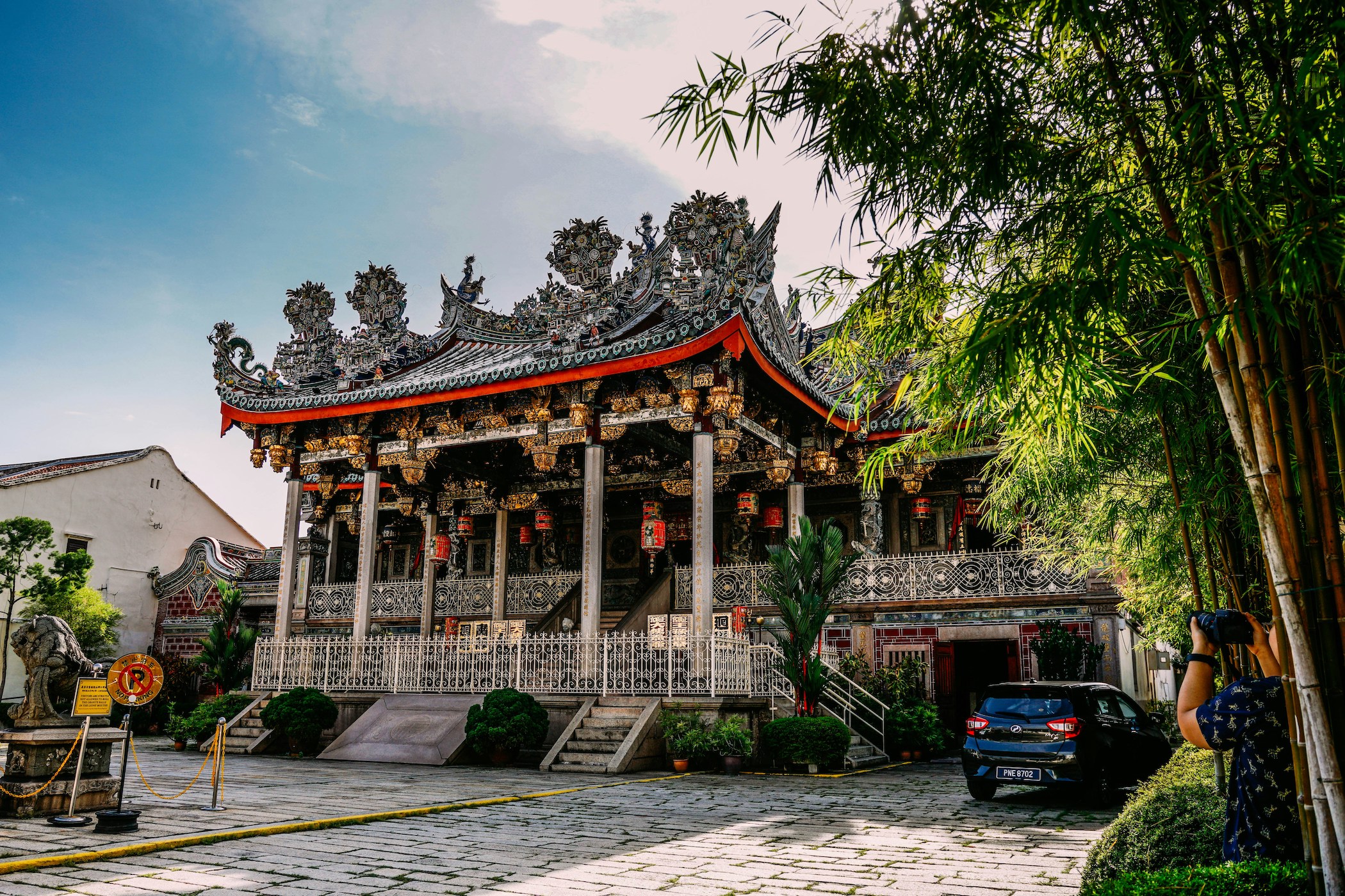 Khoo Kongsi clan house Penang Malaysia