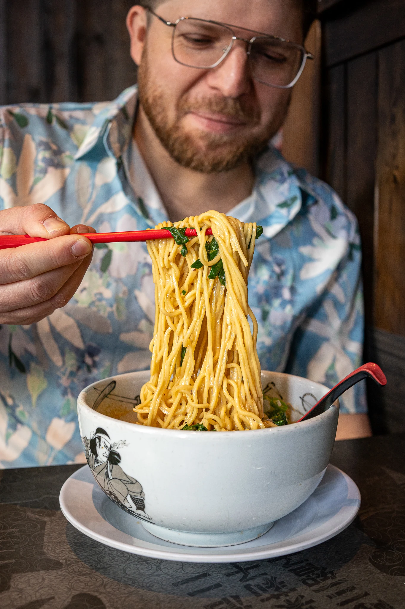 Ramen Noodles from Menya Musashi Seattle Washington