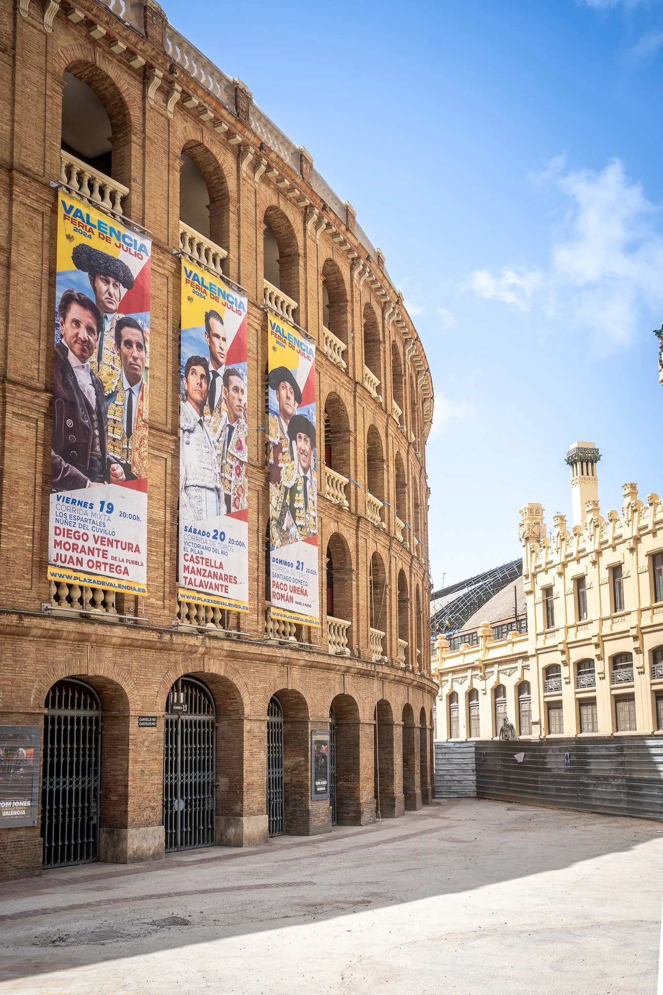 plaza de toros de valencia bullring show