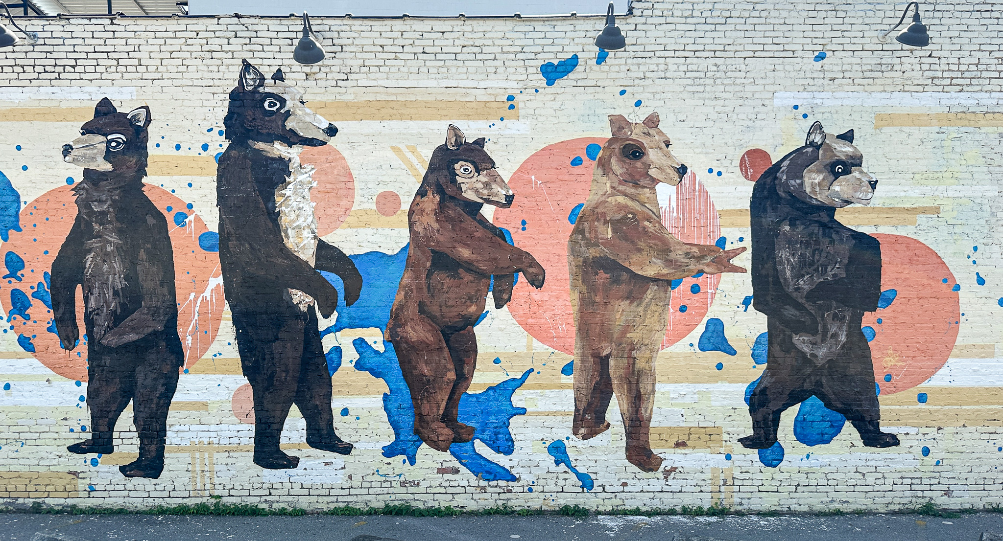 Dancing Bears East Nashville Mural