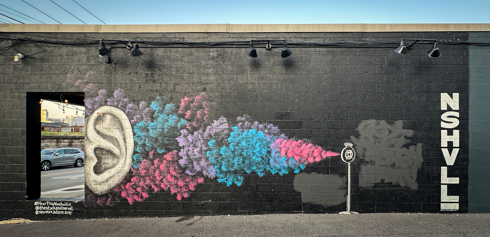 Hear This Nashville Mural in the Gulch