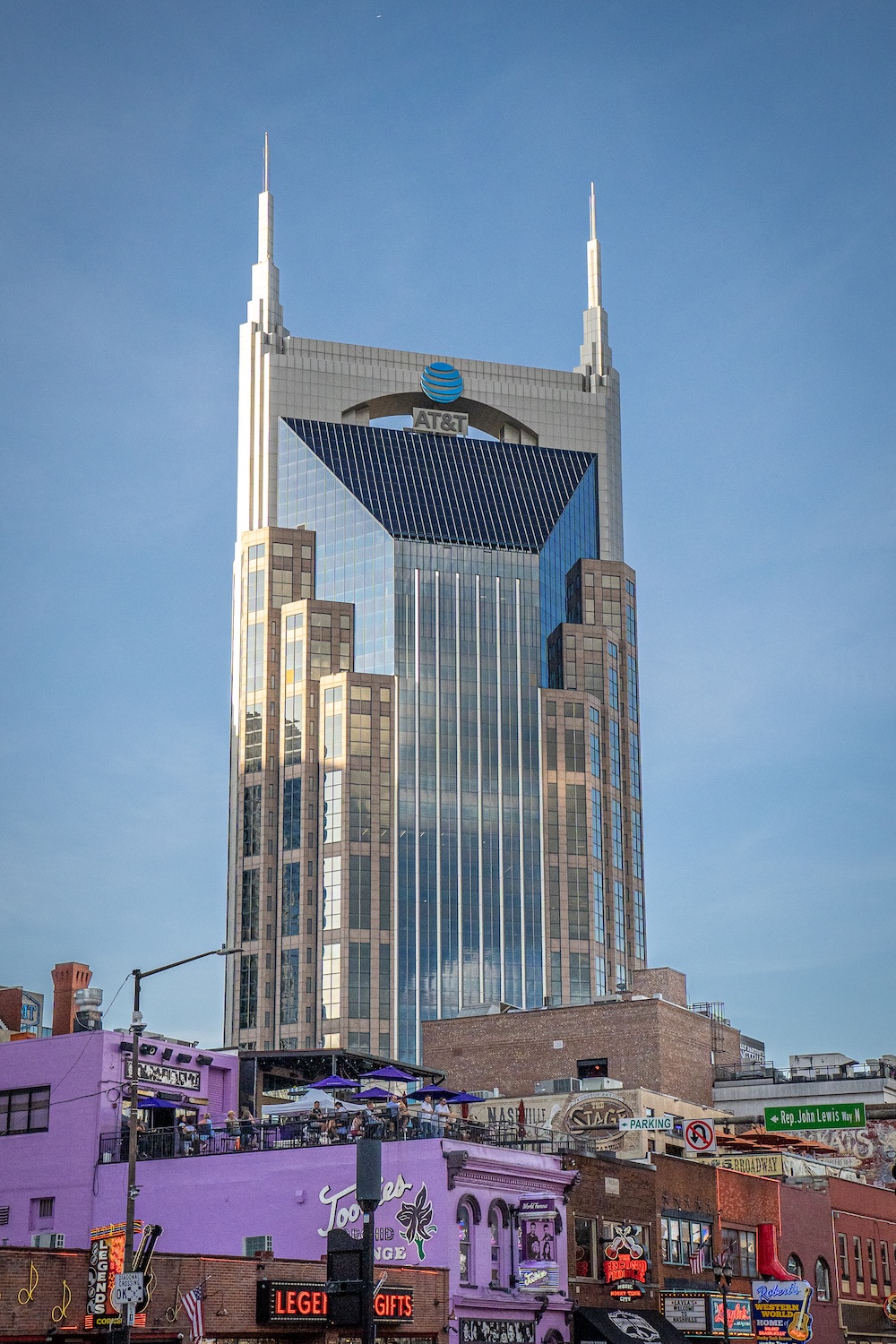 AT&T batman building in Nashville Tennessee