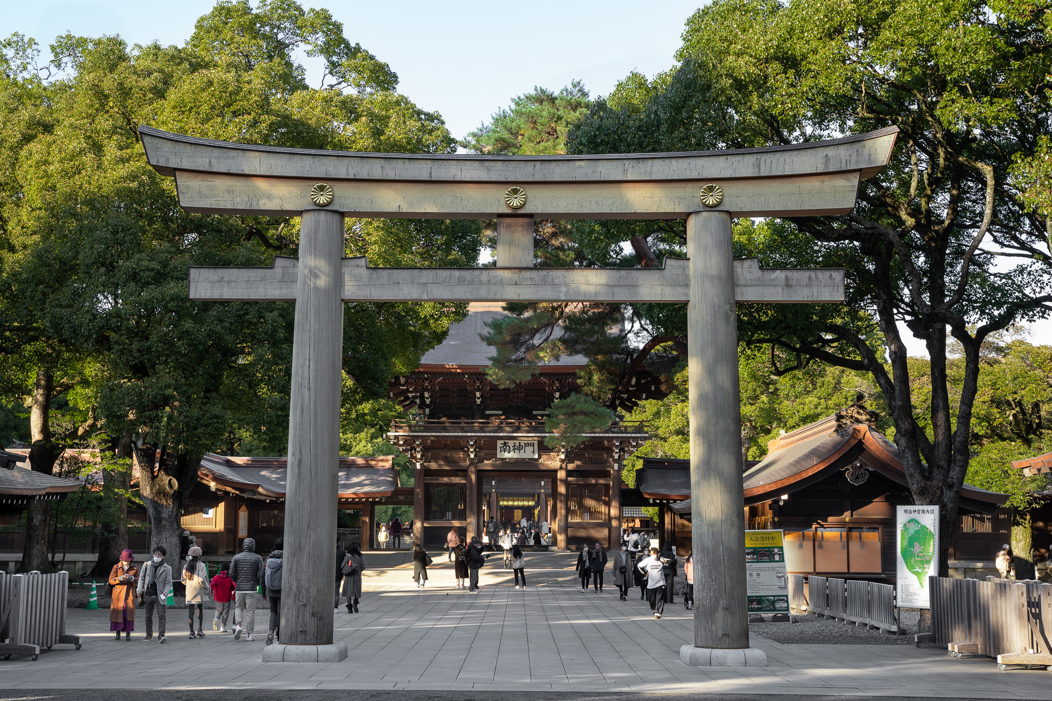 Meiji Jingu Shrine Tokyo Japan