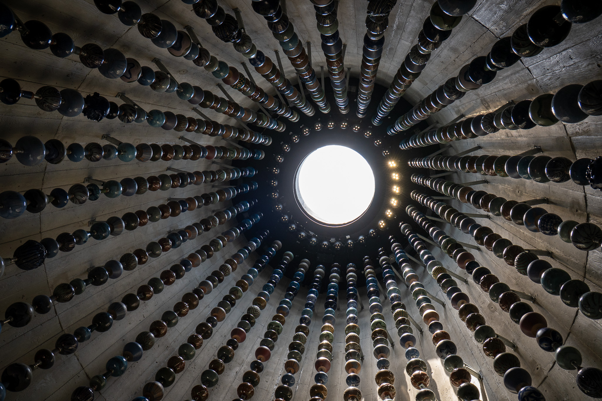 inside queen city art sructure Arlington Virginia