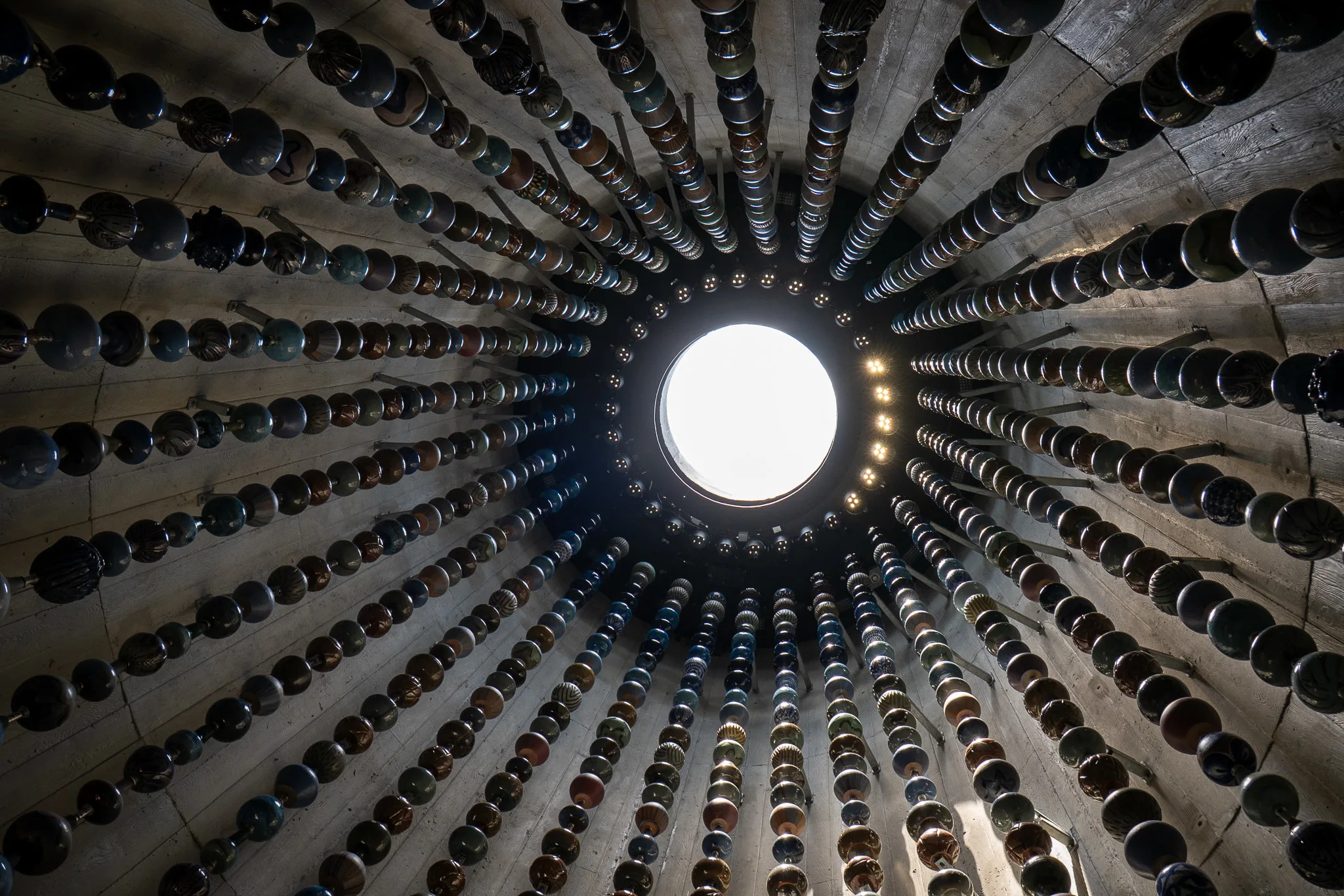 inside queen city art sructure Arlington Virginia