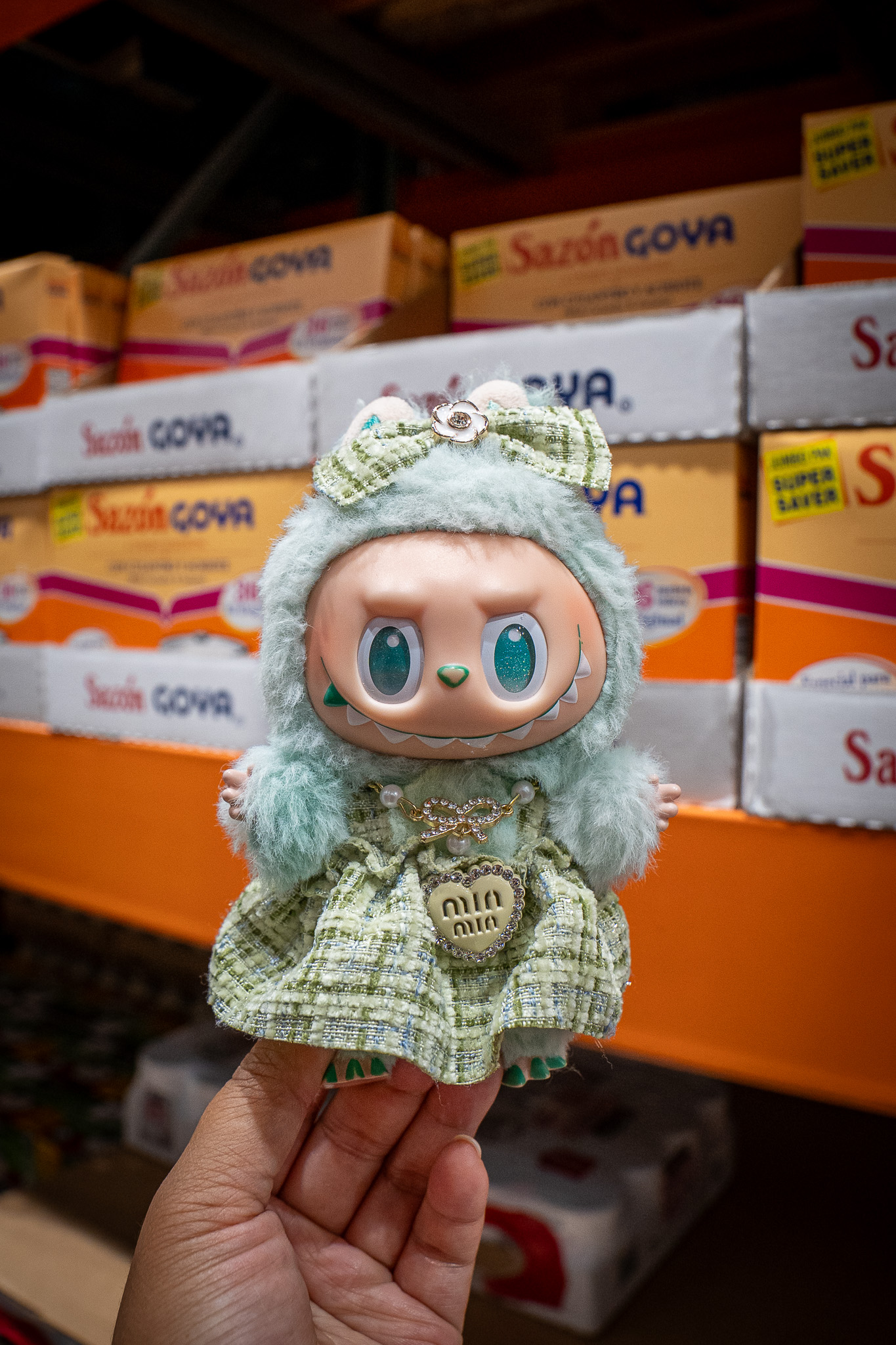 popmart labubu and goya seasoning costco wholesale