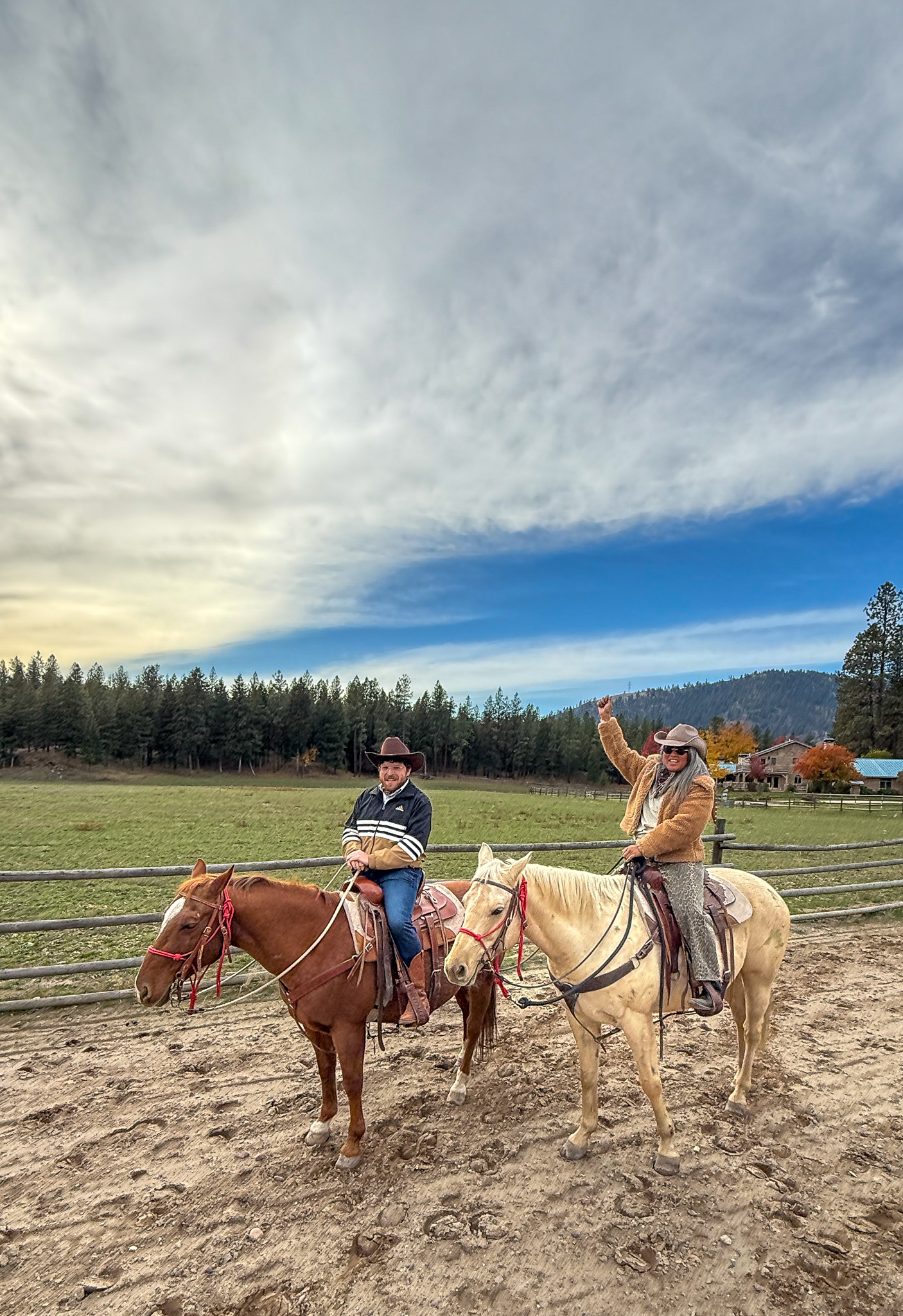 Horseback Trail Riding on Riverview Ranch retreat and western adventures