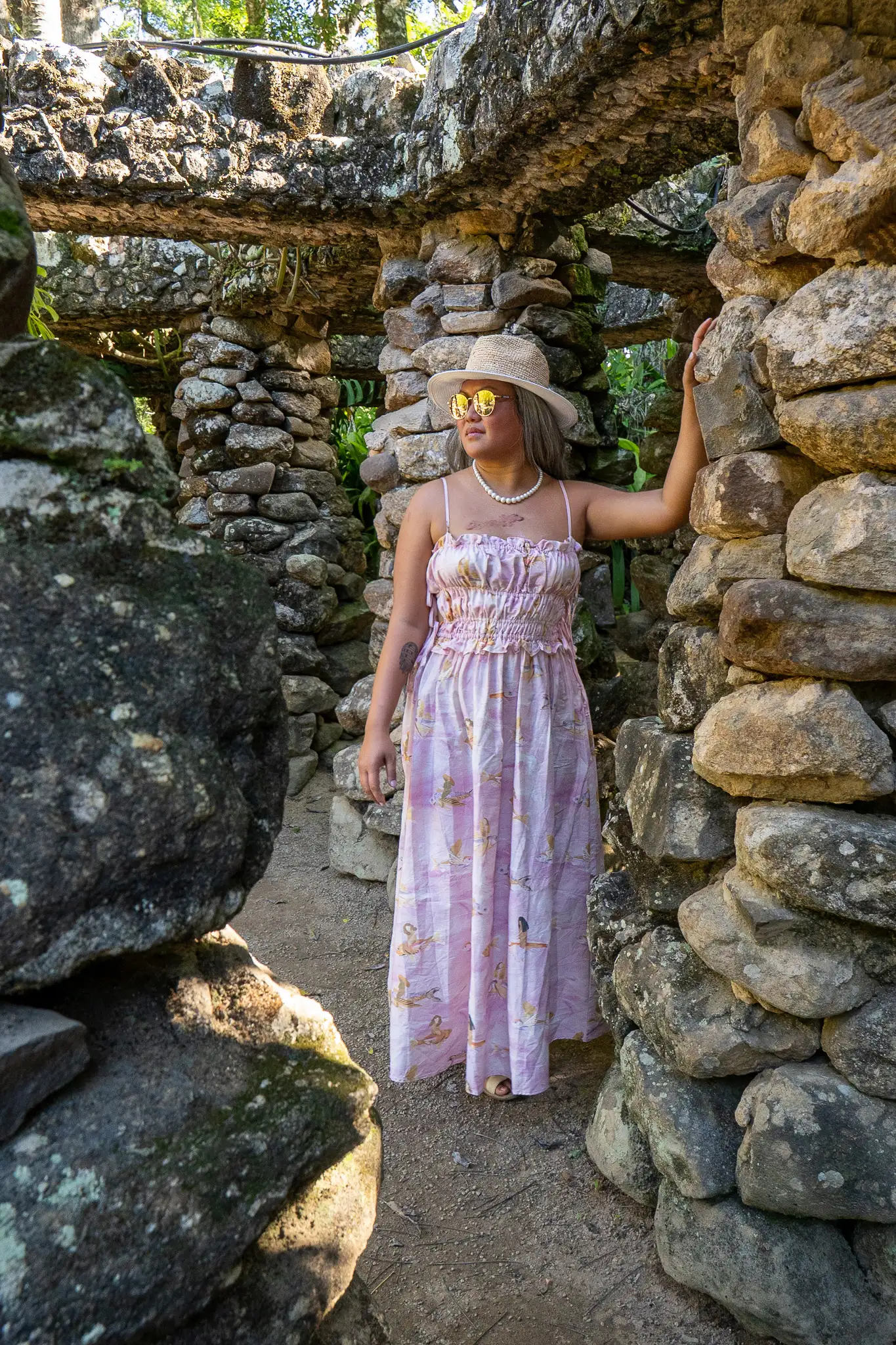 jardim botanico de RJ farm rio dress brazil